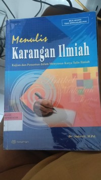 Image of Menulis Karangan Ilmiah